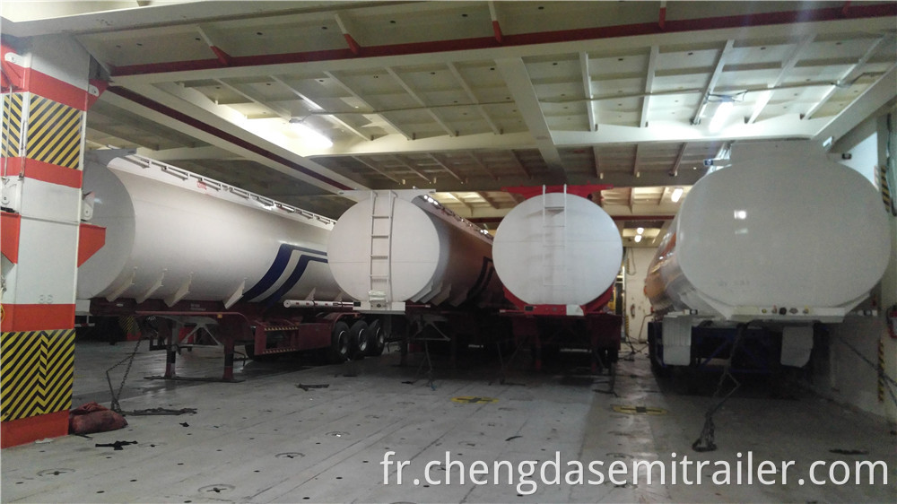 fuel tanker trailer shipping